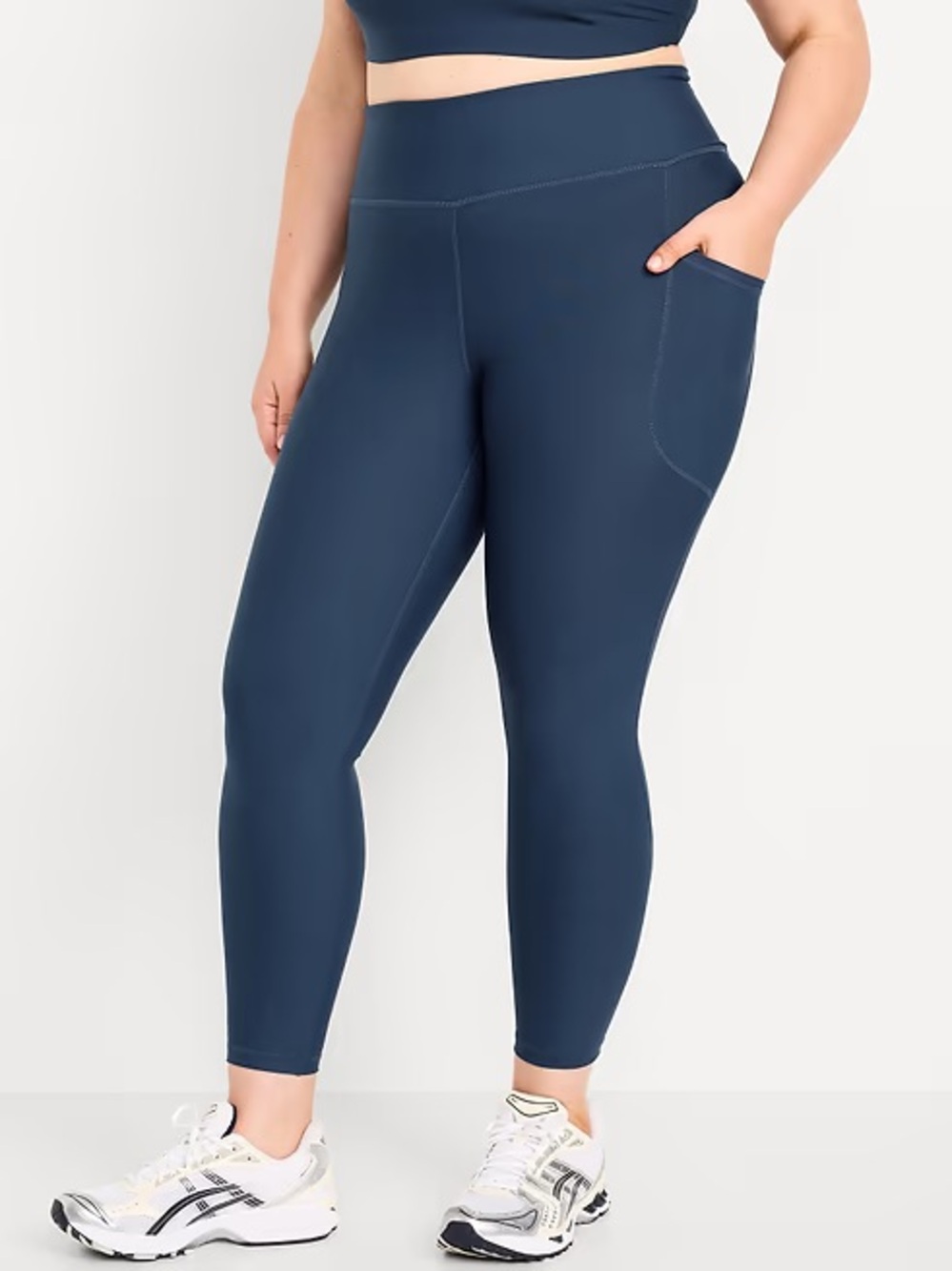 Old Navy Powersoft High-Waist 7/8 Length Active Pocket Leggings